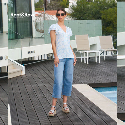 Rant&Rave Belva Top Blue