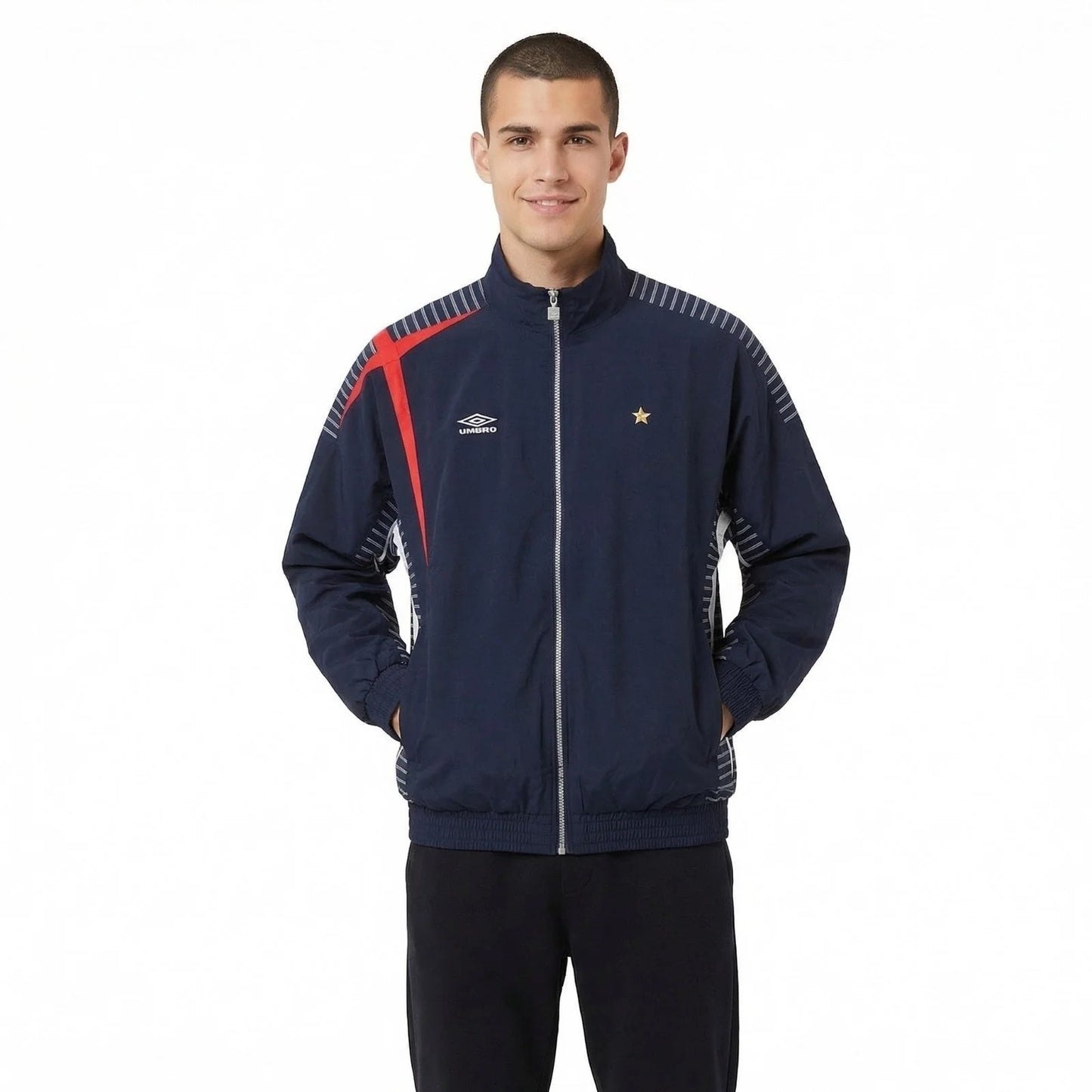 Umbro Relaxed Track Jacket - Blue