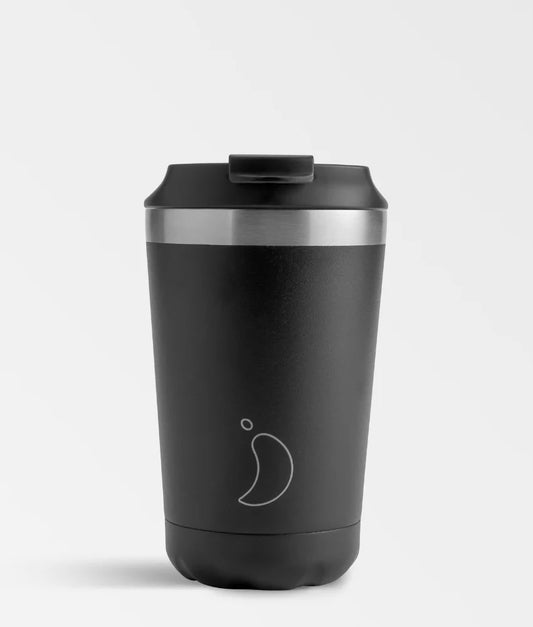 Chilly's 340ml Coffee Cup - Mono Black