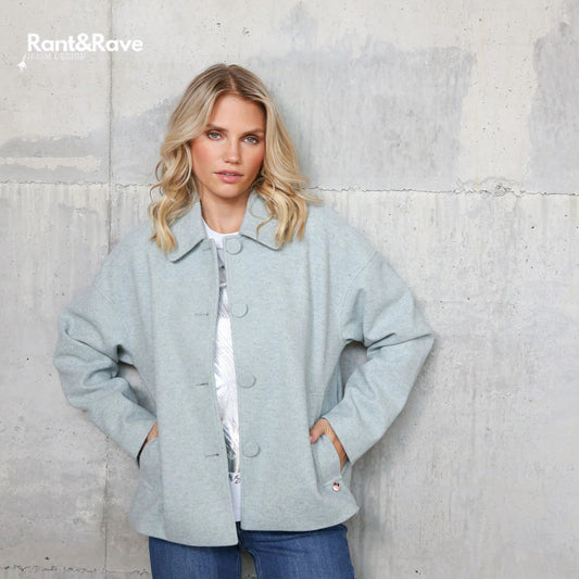 Rant & Rave Caireen Jacket - Duck Egg