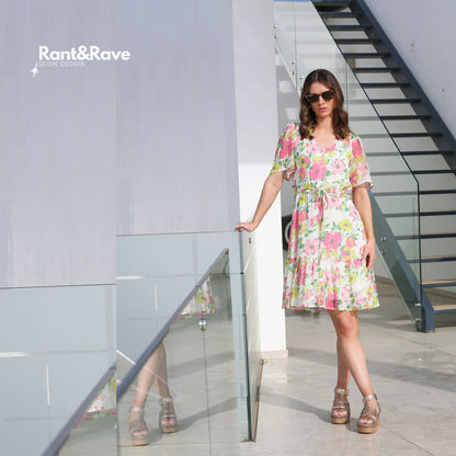 Rant&Rave Calista Dress - White