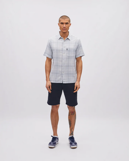 Diesel Casey Short Sleeve Shirt - Falcon Blue