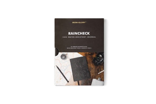 Iron & Glory - Raincheck Waterproof Journal