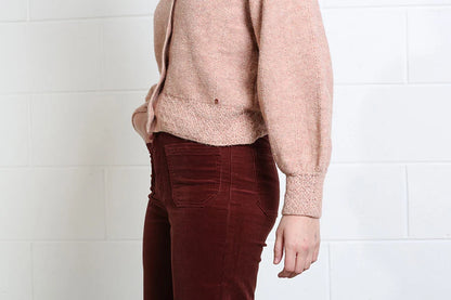 Rant & Rave Claire Cardigan - Dusty Rose