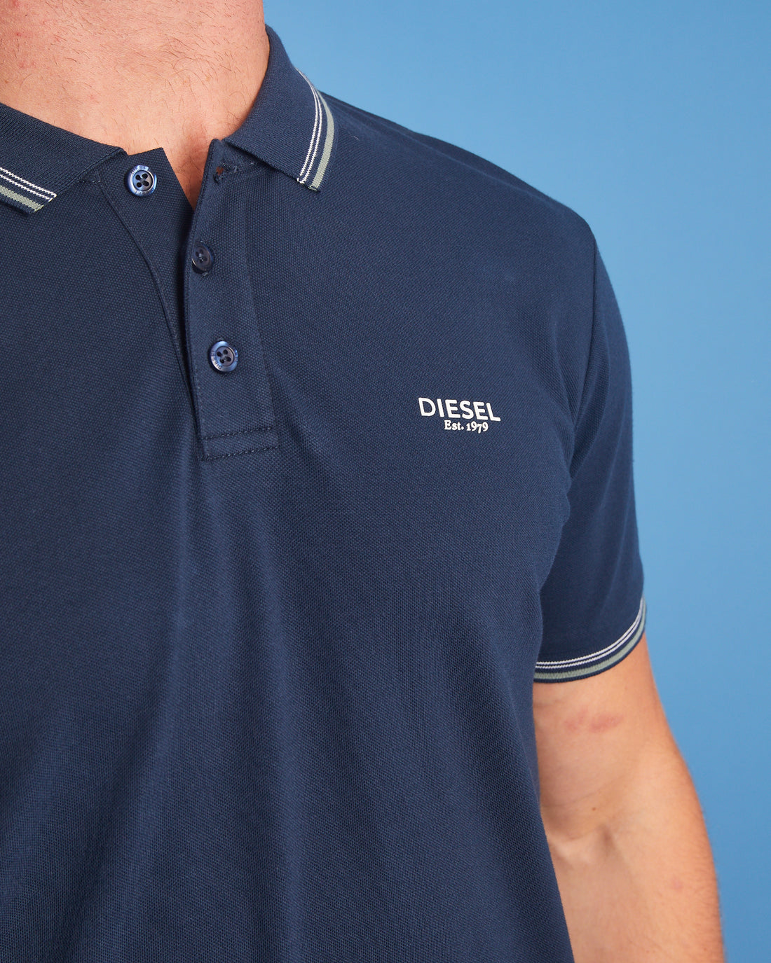 DIESEL Clarksville Polo - Navy Clearing