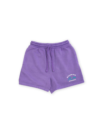 Bleubird Horizon Womens Shorts - Violet