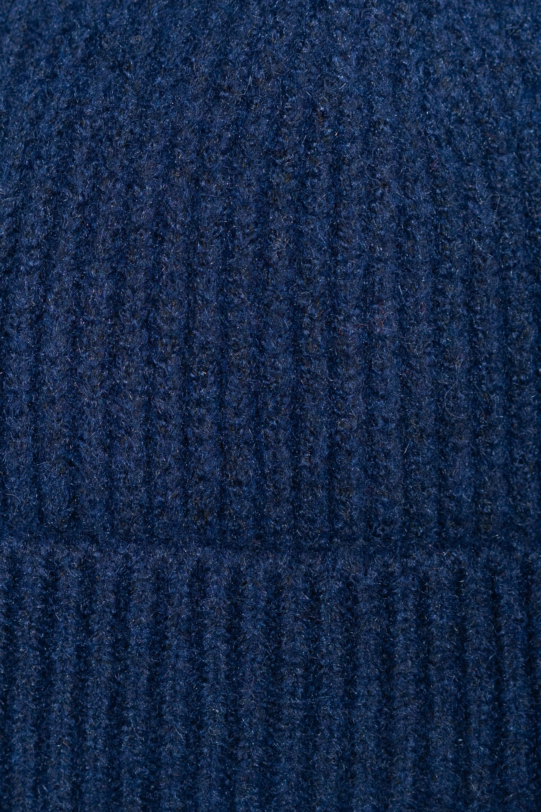 Close-up of blue textured fabric
