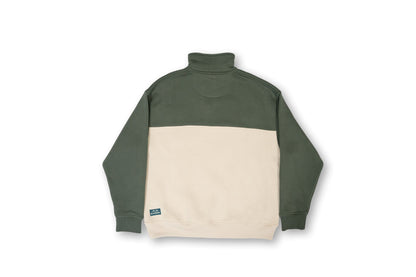 Bleubird Bracken Quarter Zip - Sand
