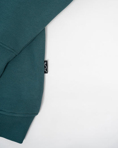 Bleubird Bracken Quarter Zip - Forest