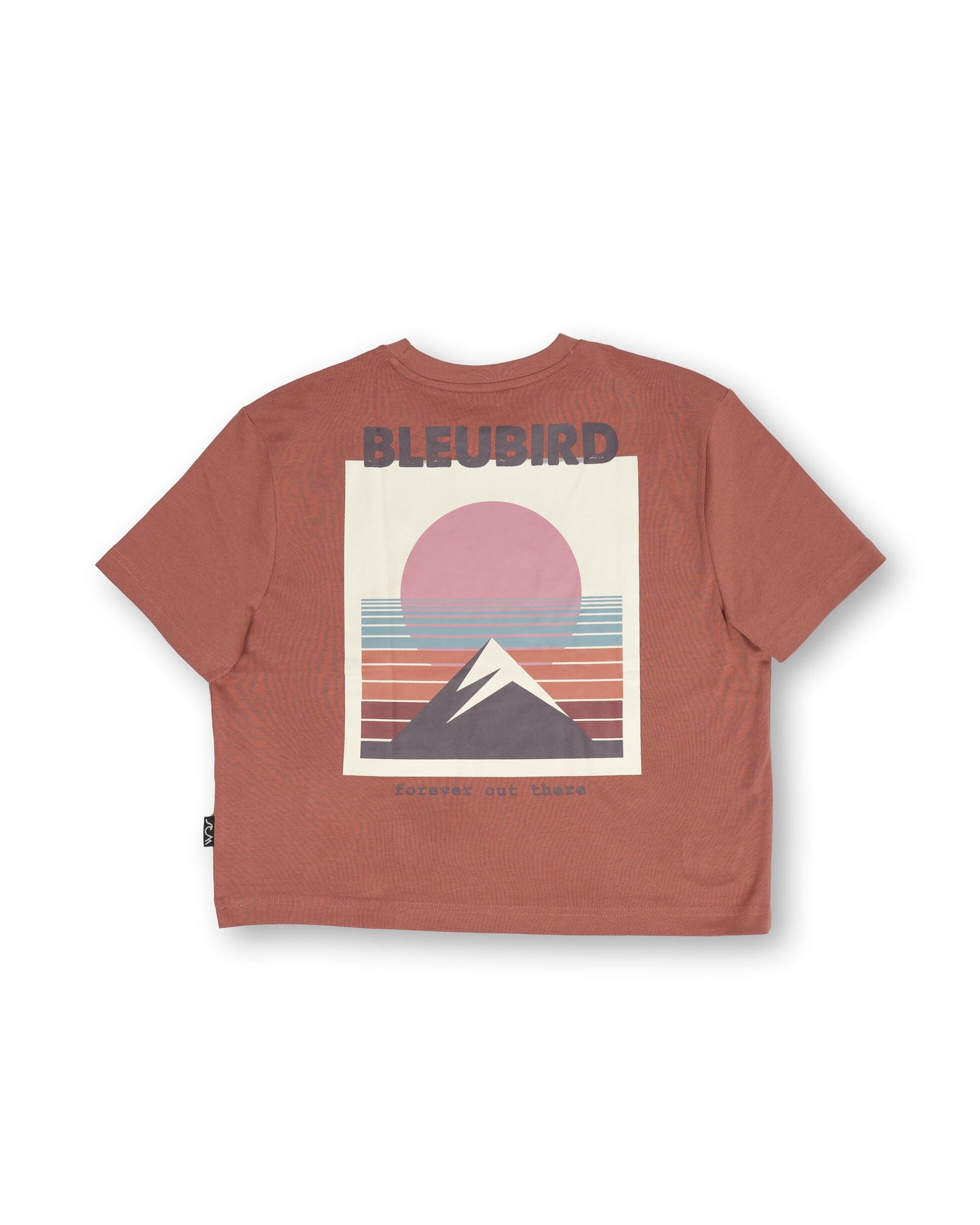 Bleubird Everline Cropped T-Shirt - Clay