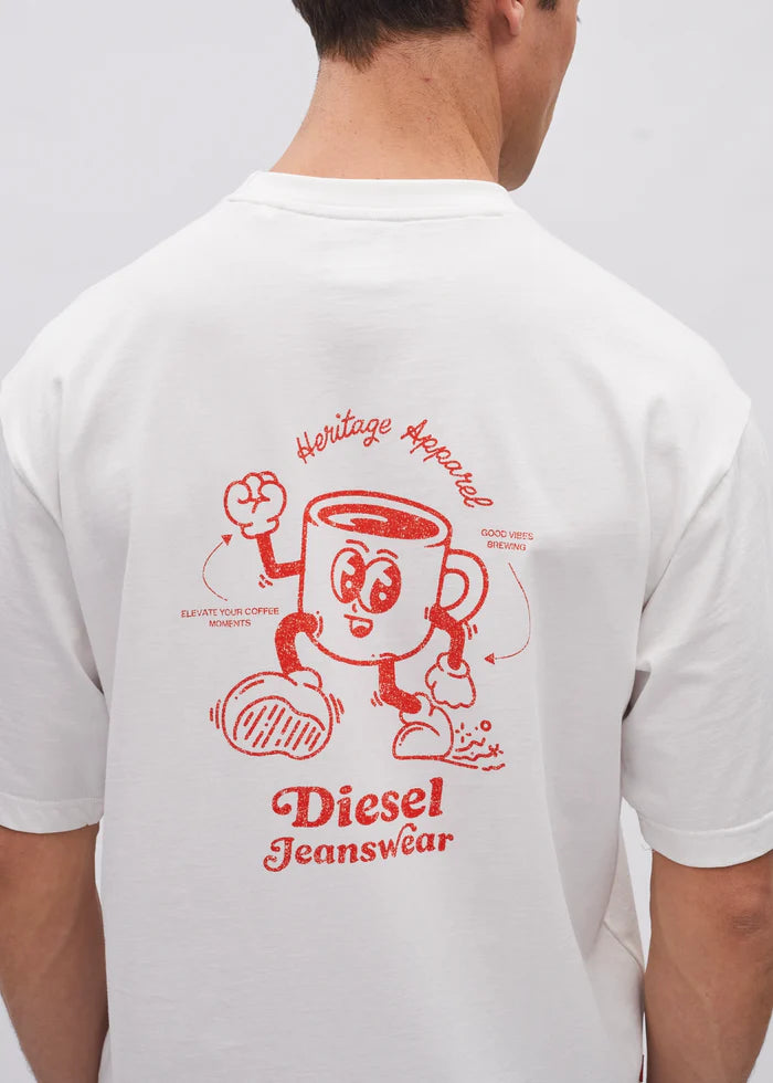 Diesel Connor Tee - Warm White