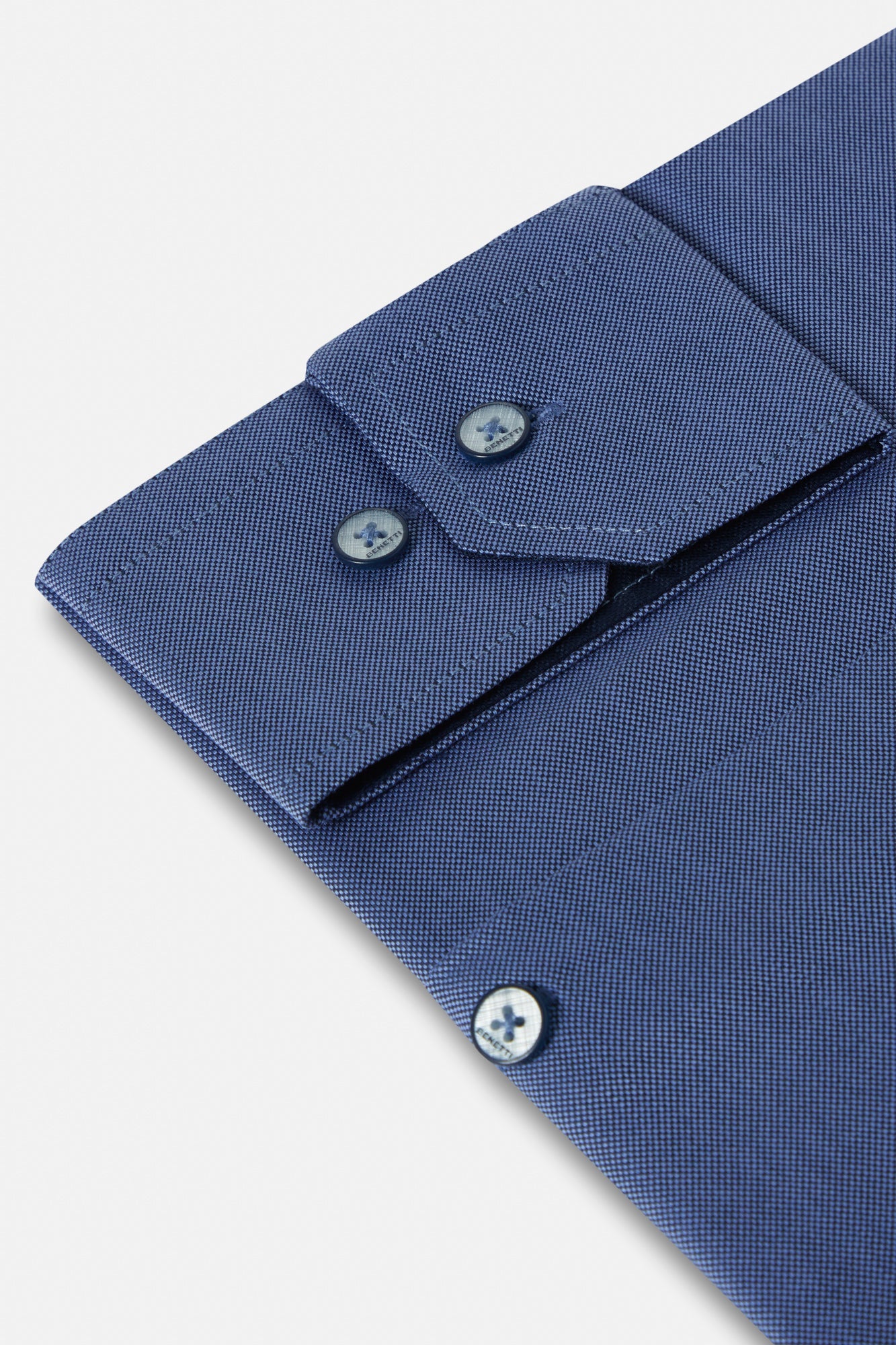 Benetti Cash Modern Fit Shirt - Indigo