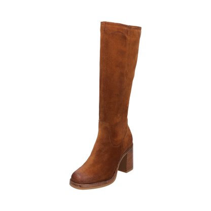 Bagatt  Suede Knee High Boot - Brown