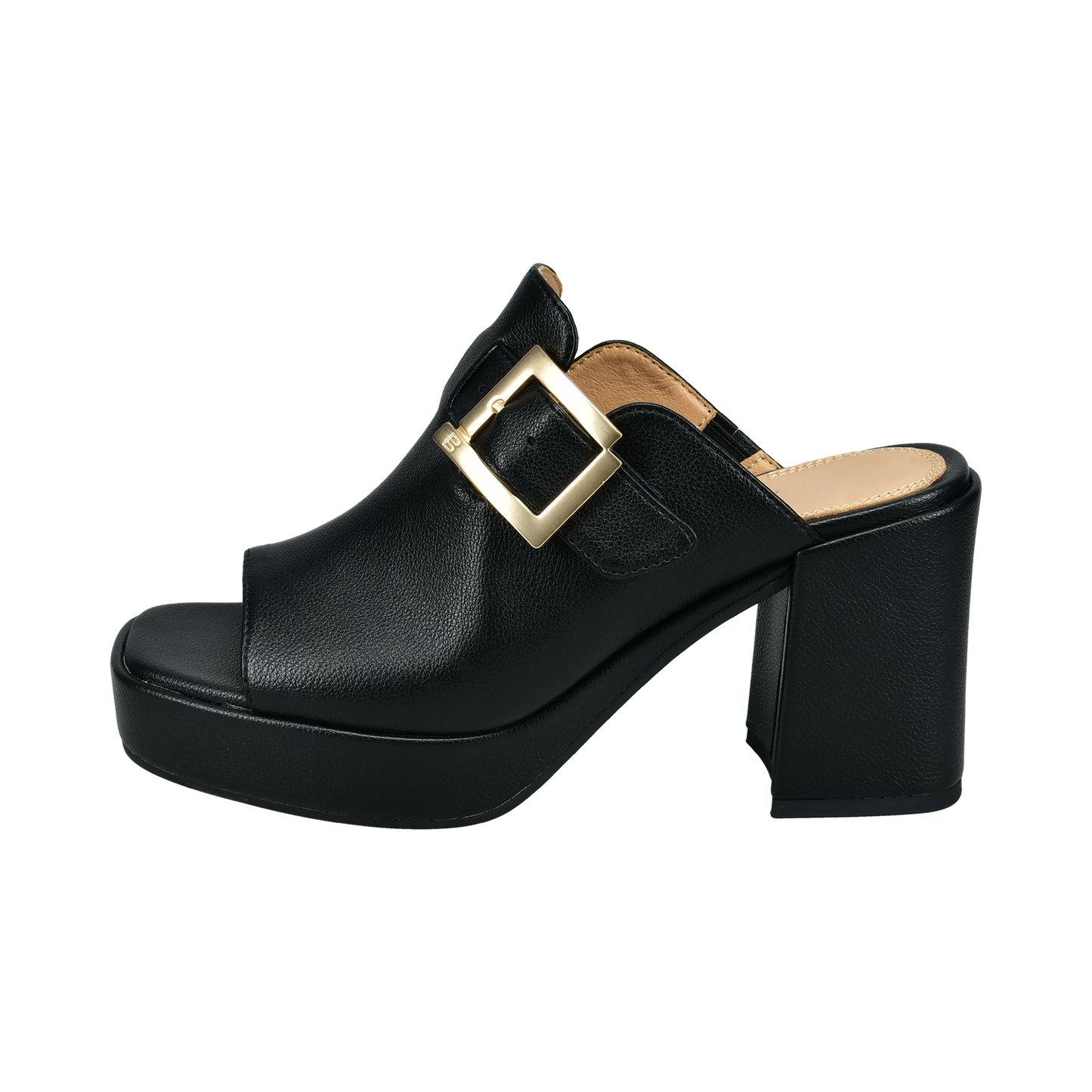 Bagatt Heeled Sandal -Black