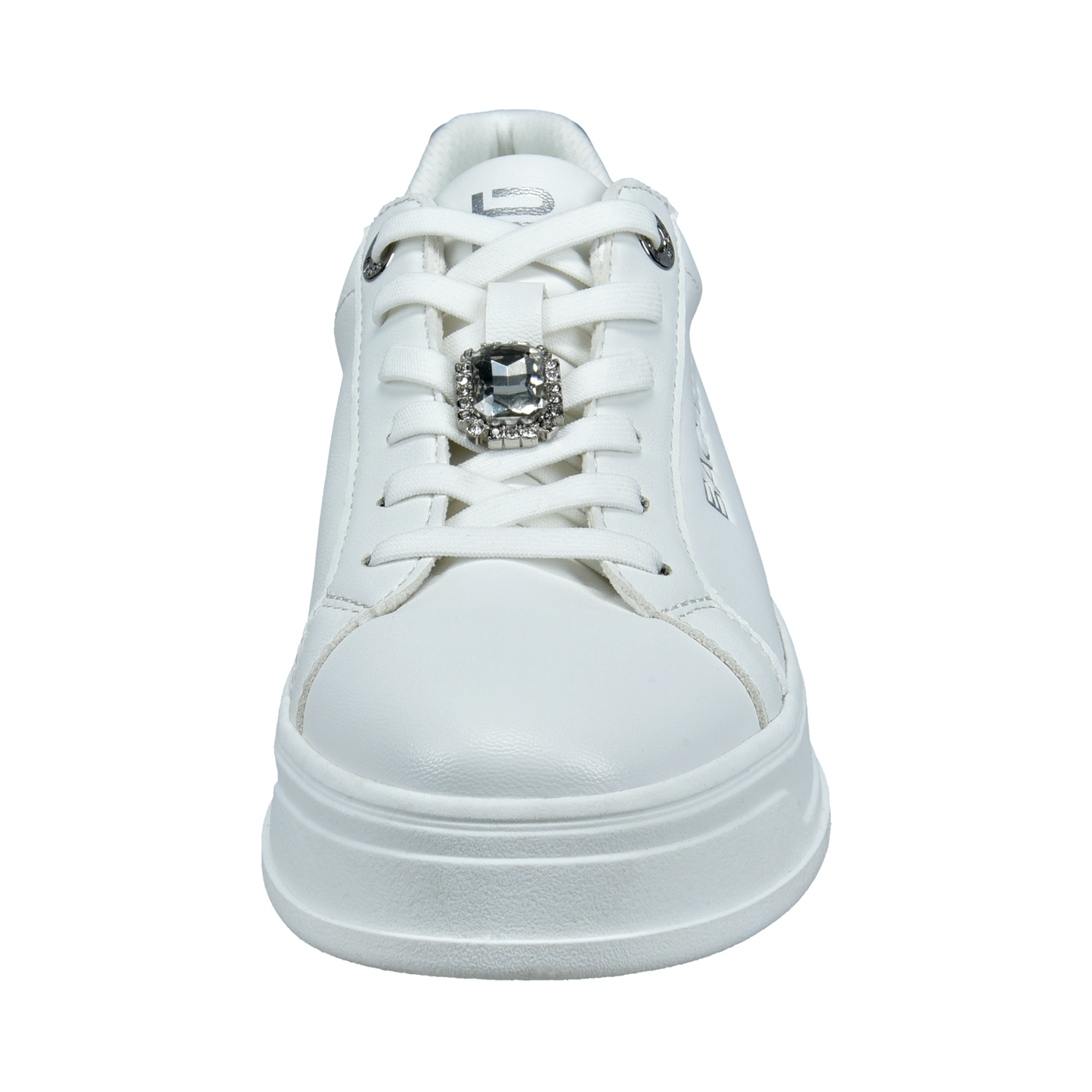 Bagatt Silver Heel Sneaker - White