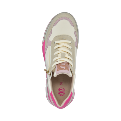 Bagatt Off White Sneaker - Pink