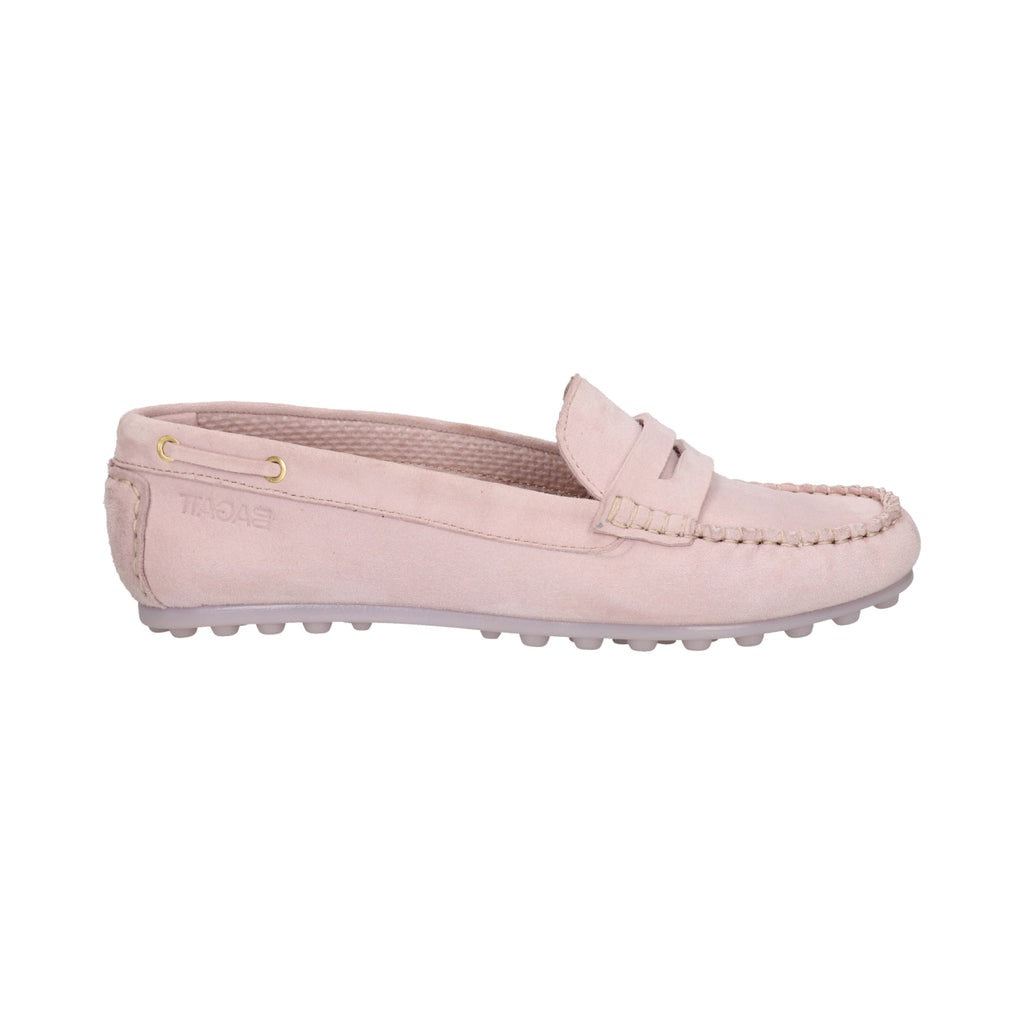 Bagatt Suede Loafer - Bubble Sole in salmon pink