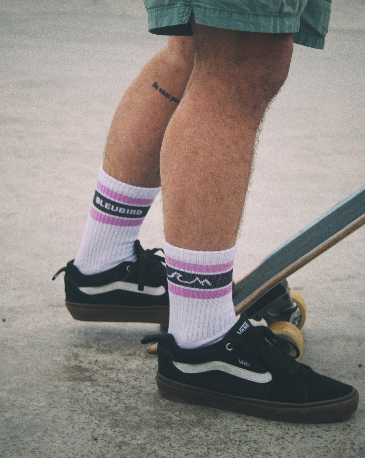 Bleubird Crew Socks - Lavender