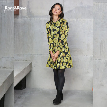 Rant & Rave Daina Dress - Lime Green