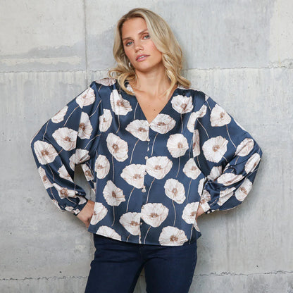 Rant and Rave Dana Top -Teal