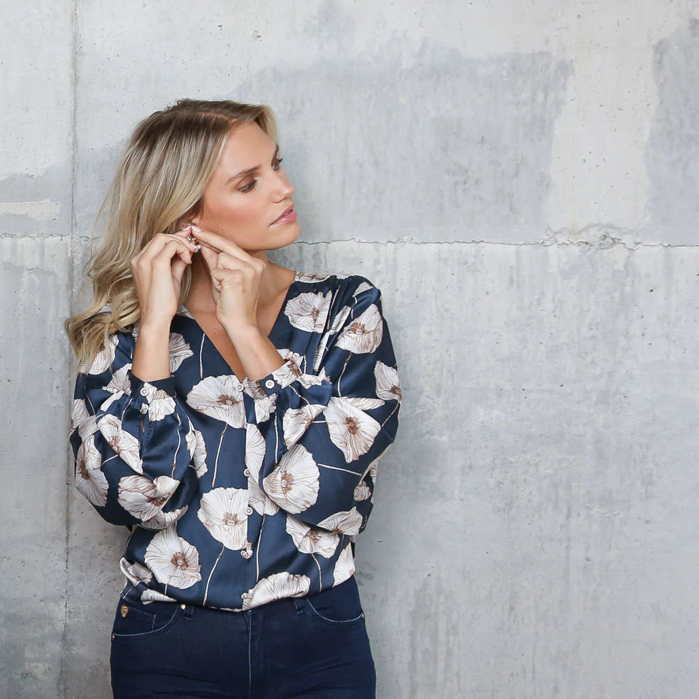 Rant and Rave Dana Top -Teal