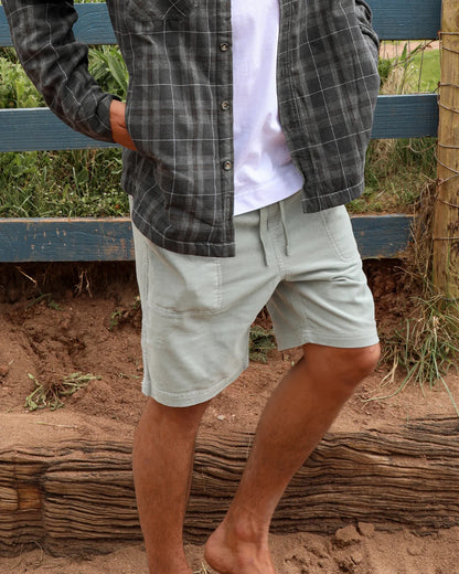 Bleubird Drifter Shorts - Sage
