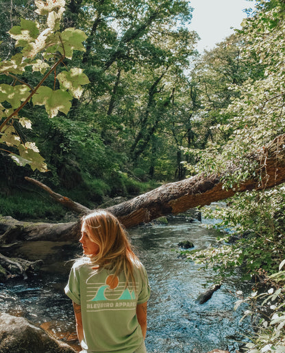 Bleubird Horizon T-Shirt - Sage