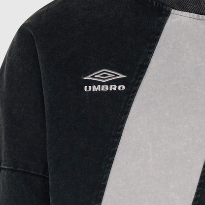Umbro Washed Diamond Drill Sweat - Black