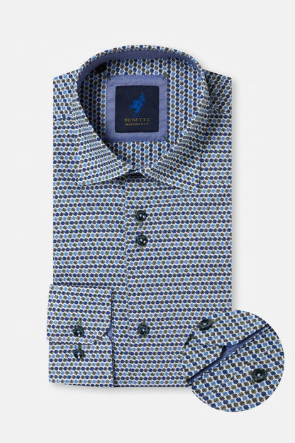 Benetti David Modern Fit Shirt - Sage