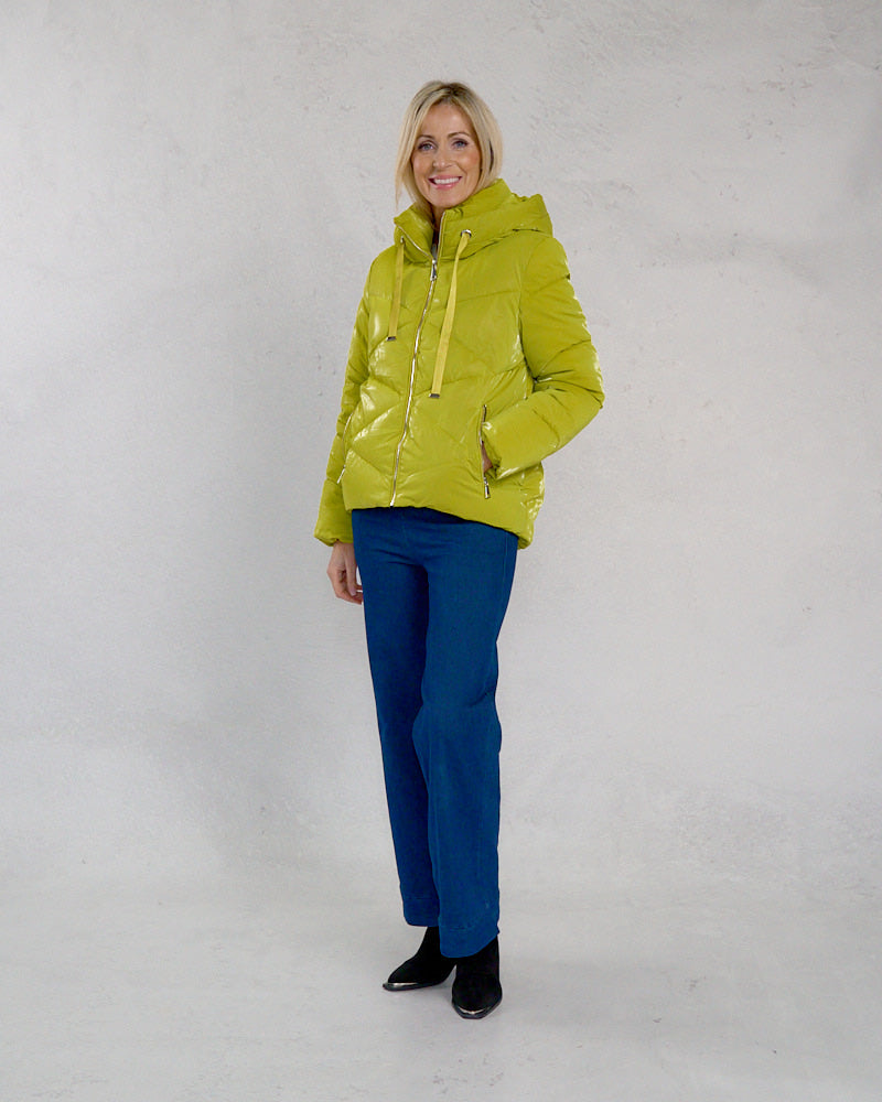 Deck Short Padded Coat -Citrus