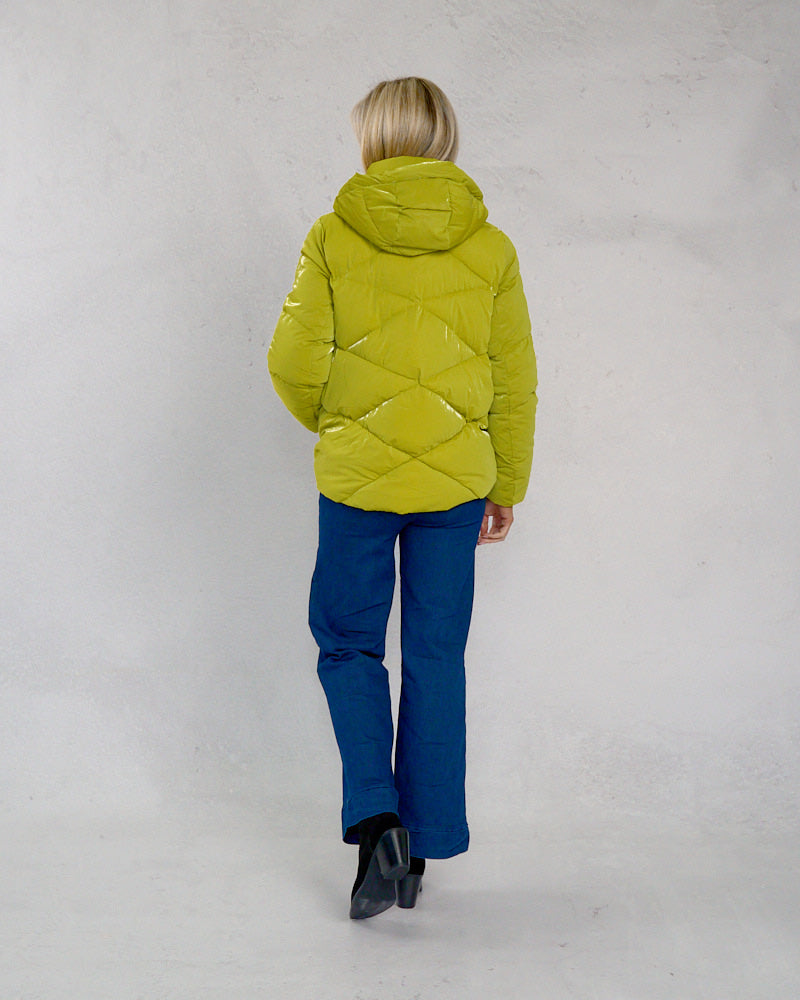 Deck Short Padded Coat -Citrus