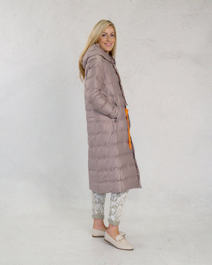 Deck Lightweight Down Padded Coat - Taupe