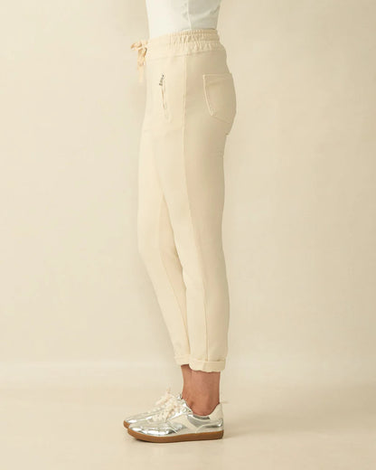 Deck Jersey Jogger - Cream