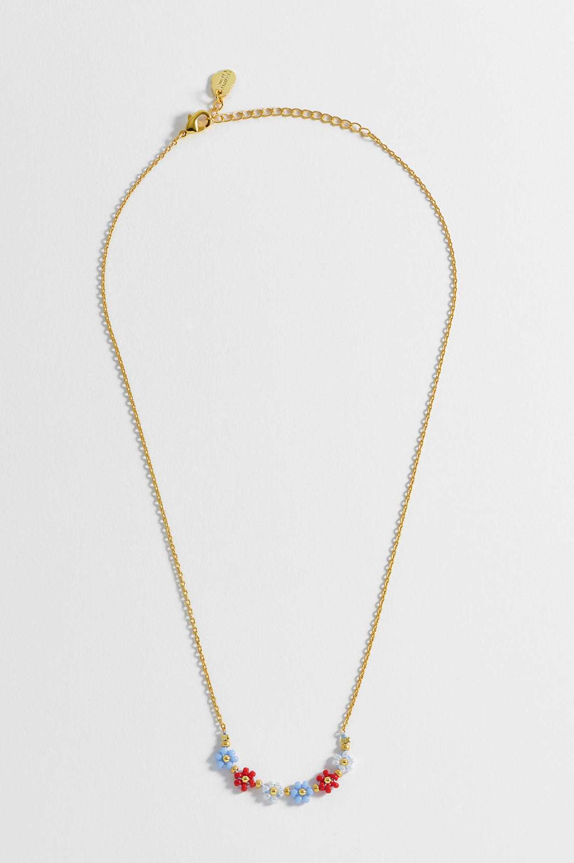 Estella Bartlett Daisy Chain Necklace - Gold Plated