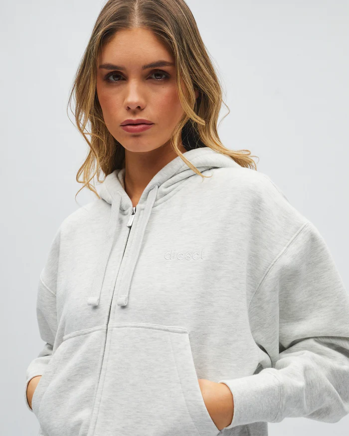 Diesel Ella Zipper - Stone Marl