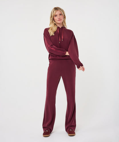 Esqualo E-Monogram Modal Sweater - Merlot