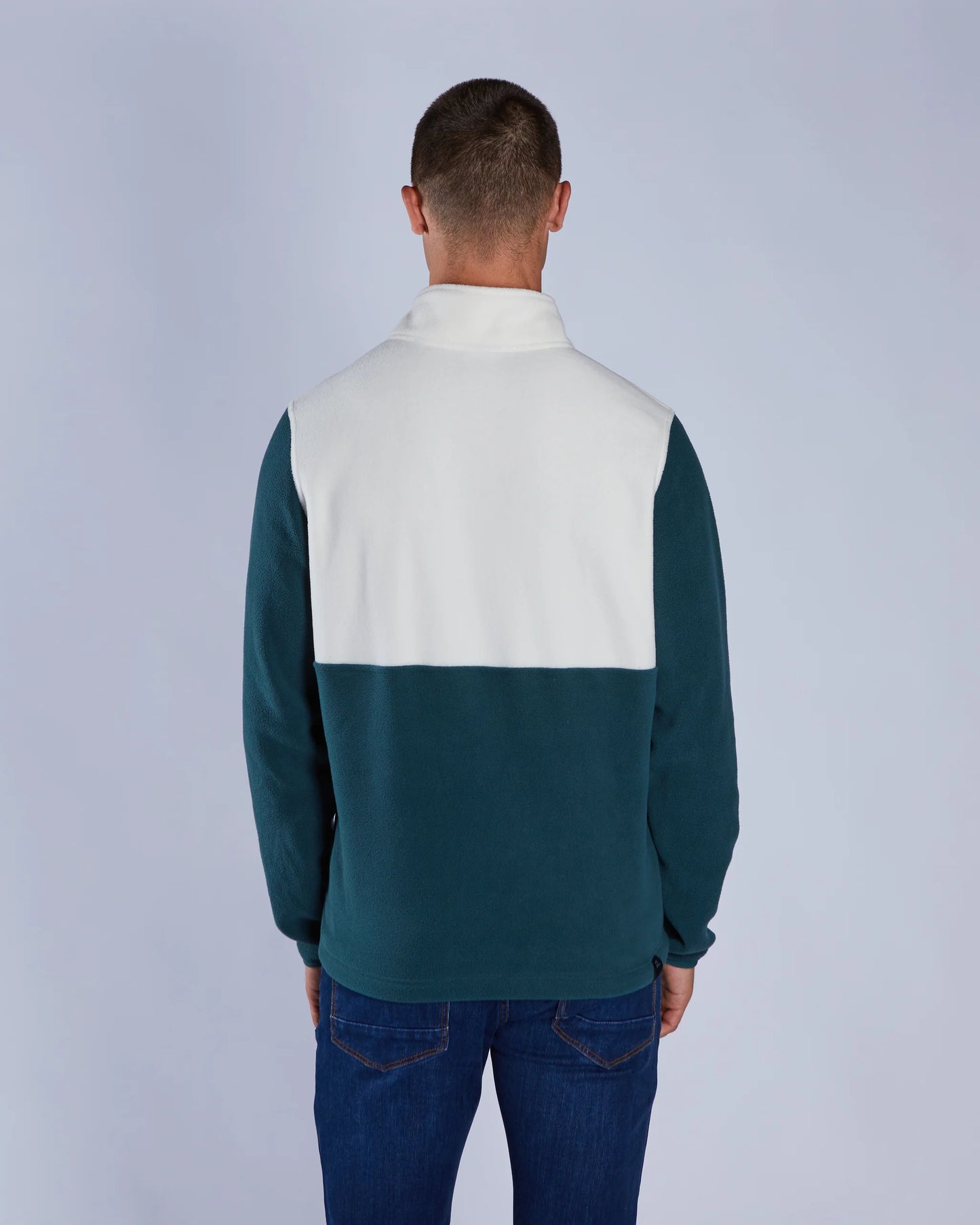 Diesel Fallon Half Zip - College Green