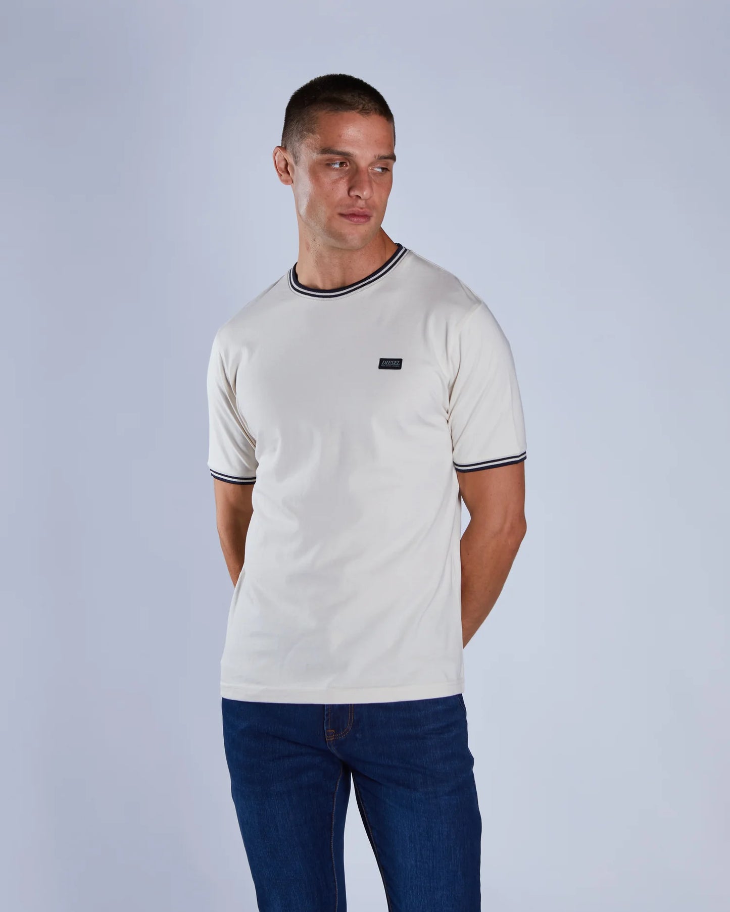 Diesel Faro Tee - Sable Stone