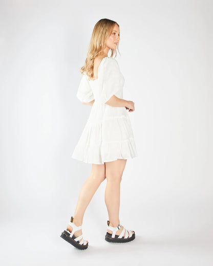 Diesel Favette Dress - Dove White