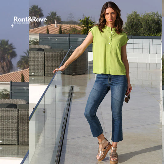 Rant and Rave Fernanda Top - Green