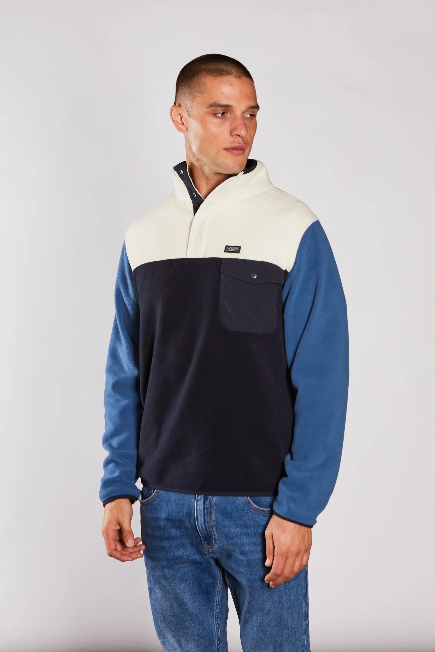 Diesel Flynn Fleece - Midnight Blue