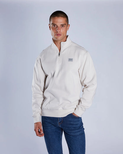 Diesel Fox Half Zip - Stable Stone