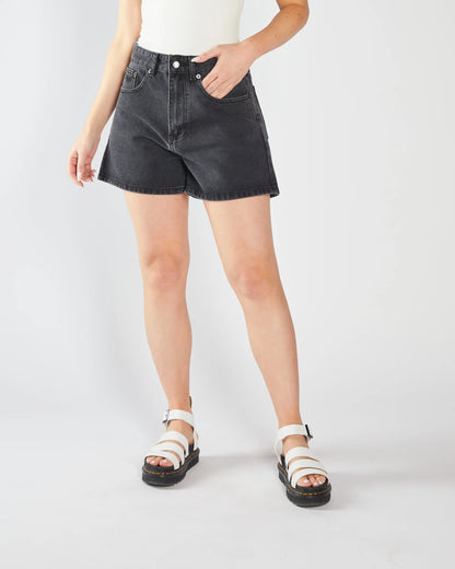 Diesel Franz Denim Shorts- Coal mo