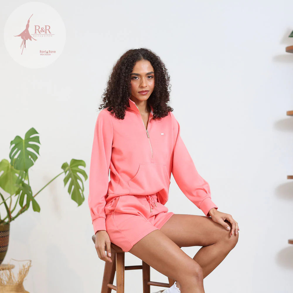 Relax & Renew Freda Shorts - Coral