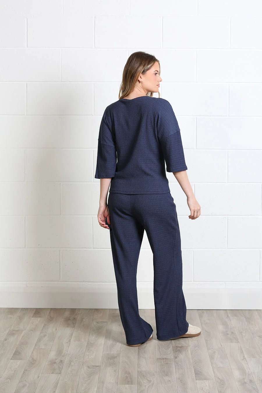Rant & Rave Freya Textured Co-Ord - Sea Storm