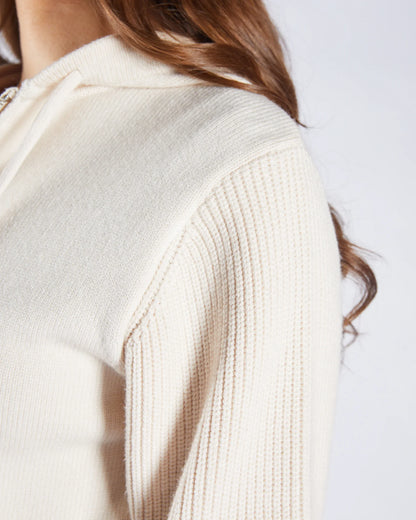 Diesel Francey Knit - Stone White
