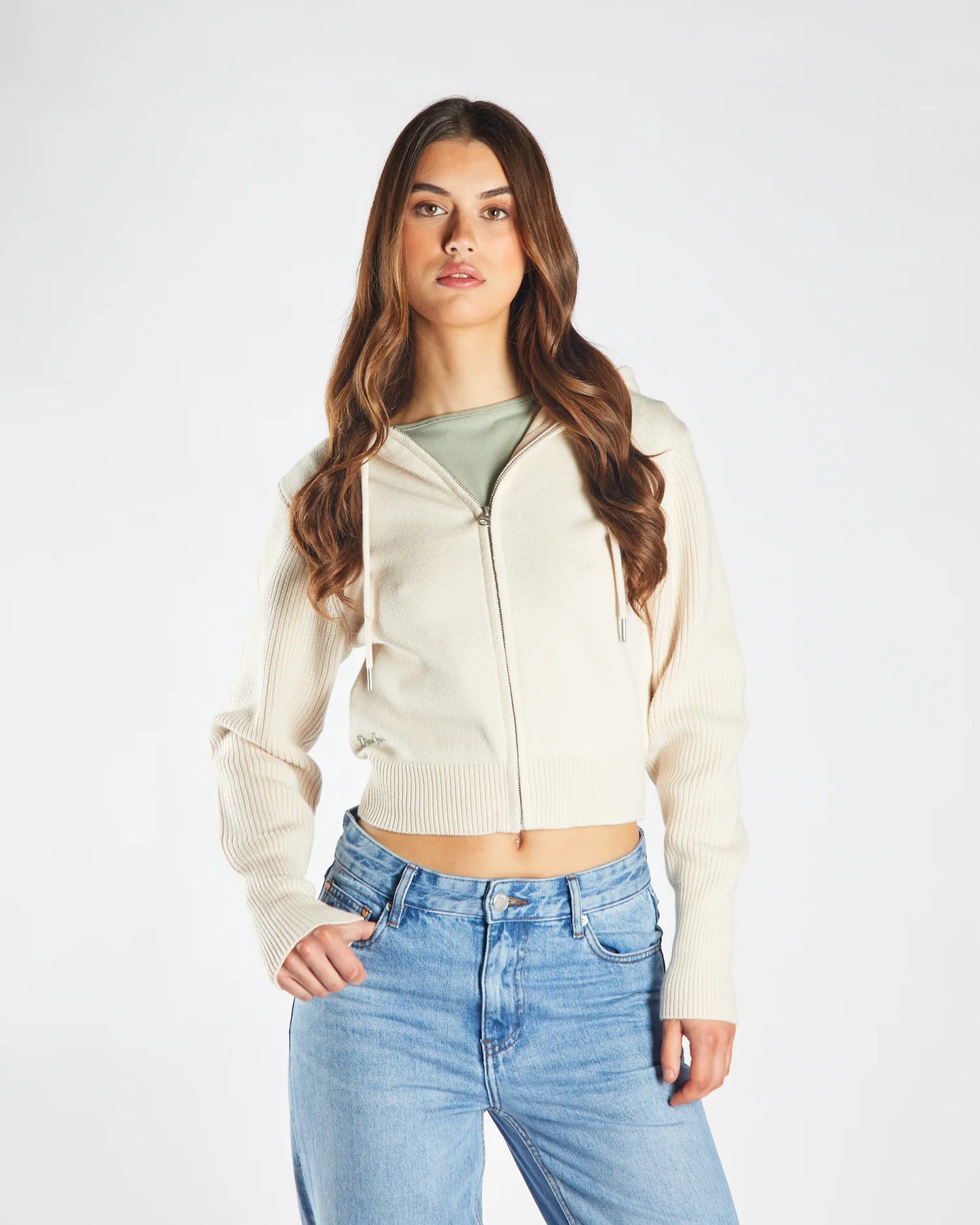 Diesel Francey Knit - Stone White