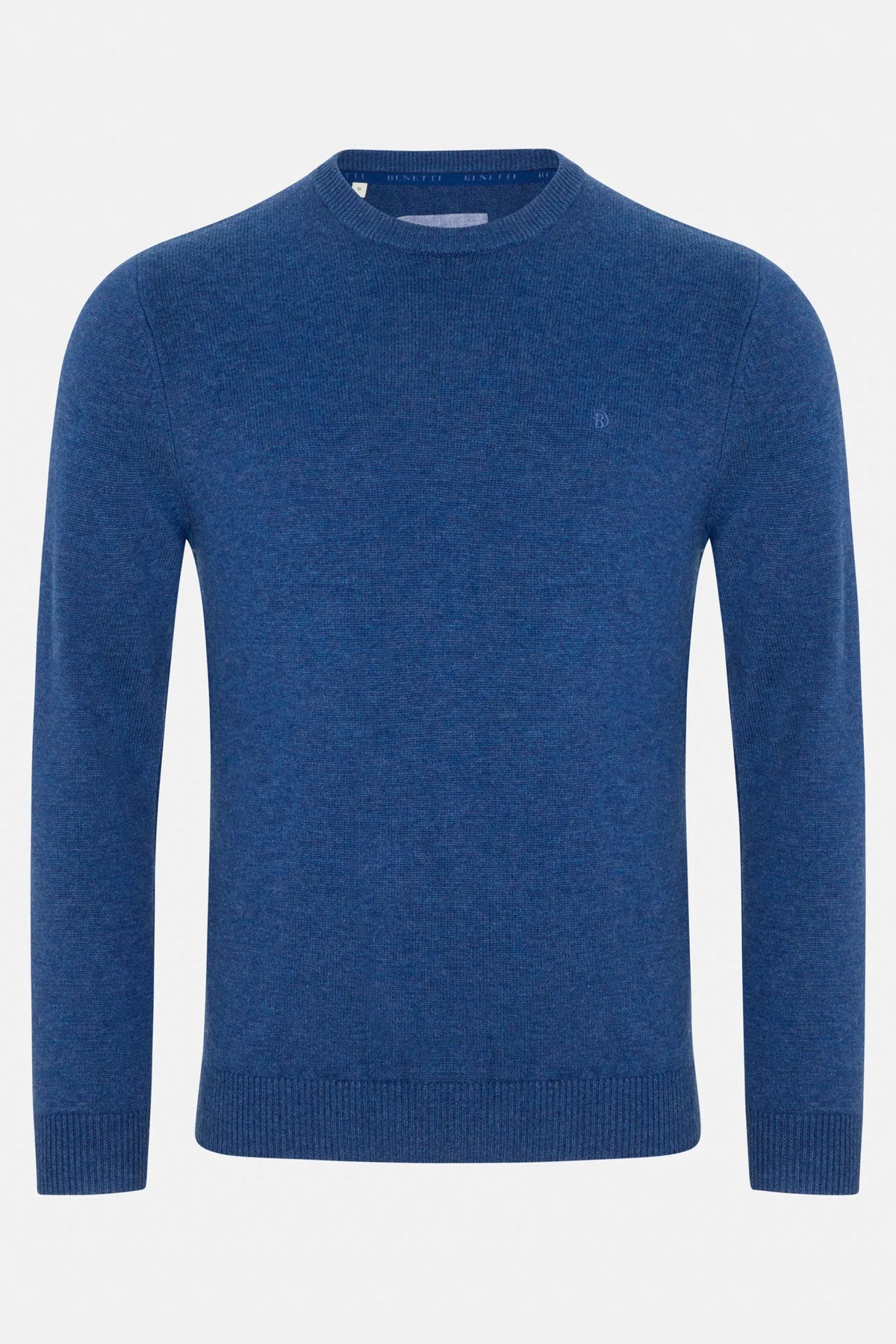 Benetti Franco Crew Neck Jumper - Indigo