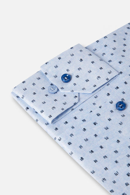 Benetti Modern Fit Fulham Shirt - Sky