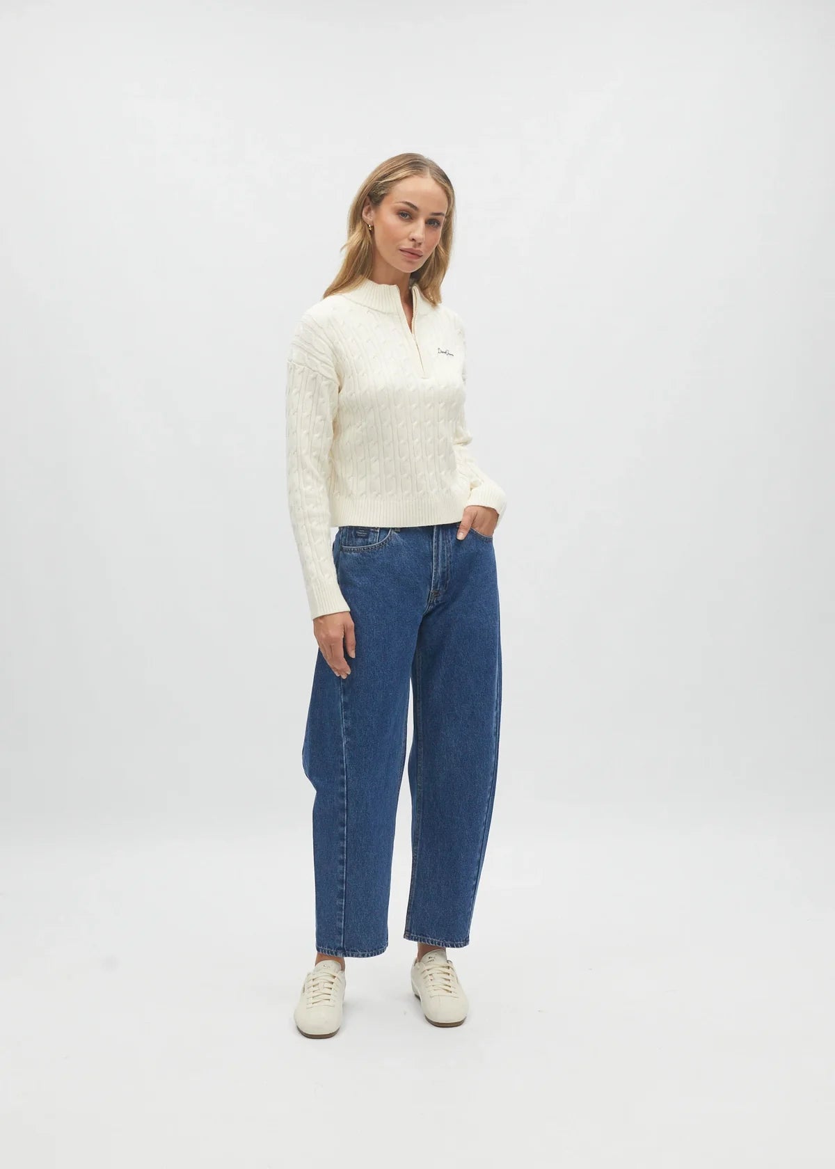 Diesel Giselle Knit - Dove White